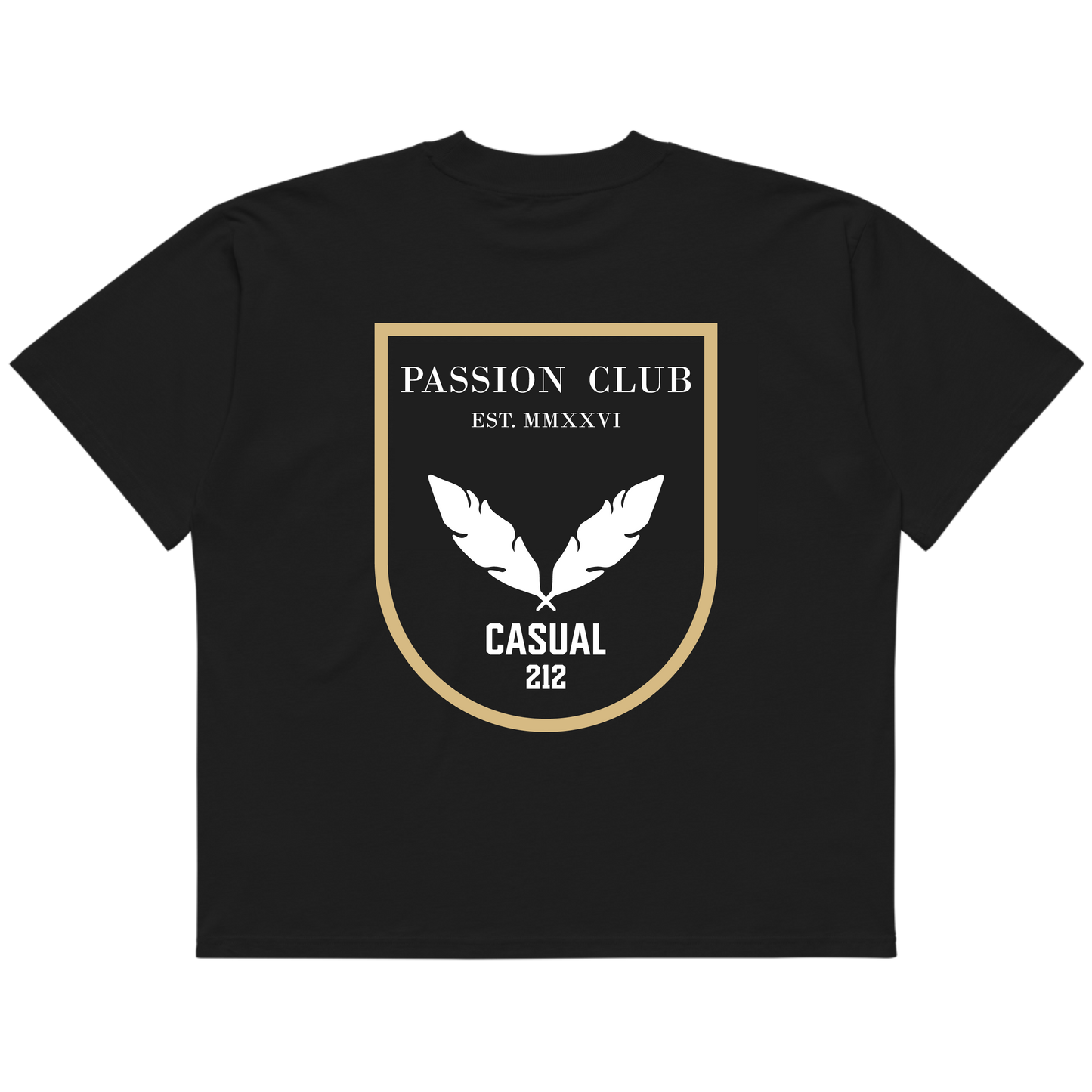 PASSION CLUB T-Shirt -  Black