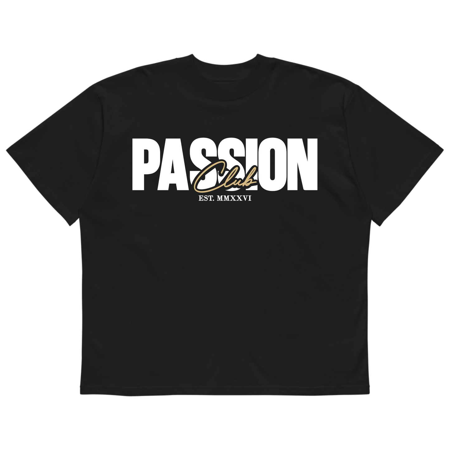 PASSION CLUB T-Shirt -  Black